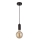 Searchlight - Luster na sajli SUSPENSION 1xE27/60W/230V crni