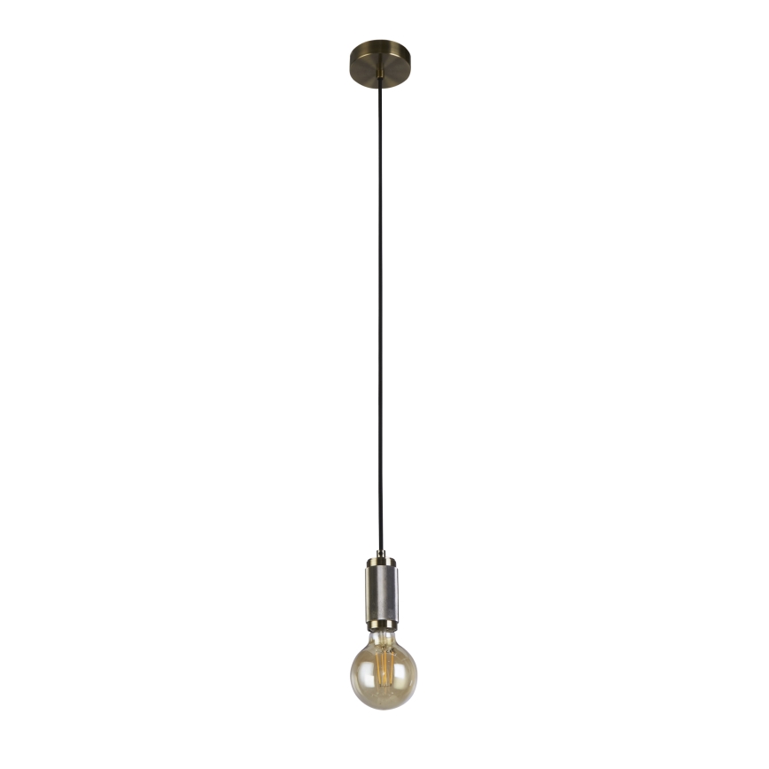 Searchlight - Luster na sajli SUSPENSION 1xE27/60W/230V mesing