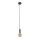 Searchlight - Luster na sajli SUSPENSION 1xE27/60W/230V mesing