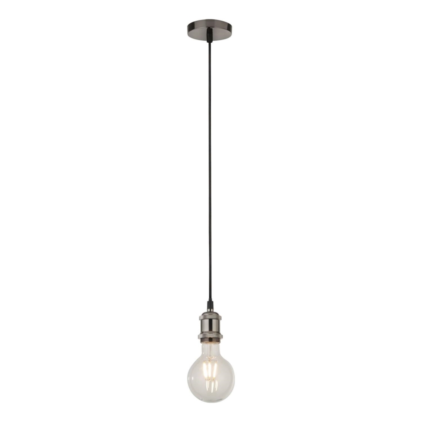 Searchlight - Luster na sajli SUSPENSION 1xE27/60W/230V srebrna