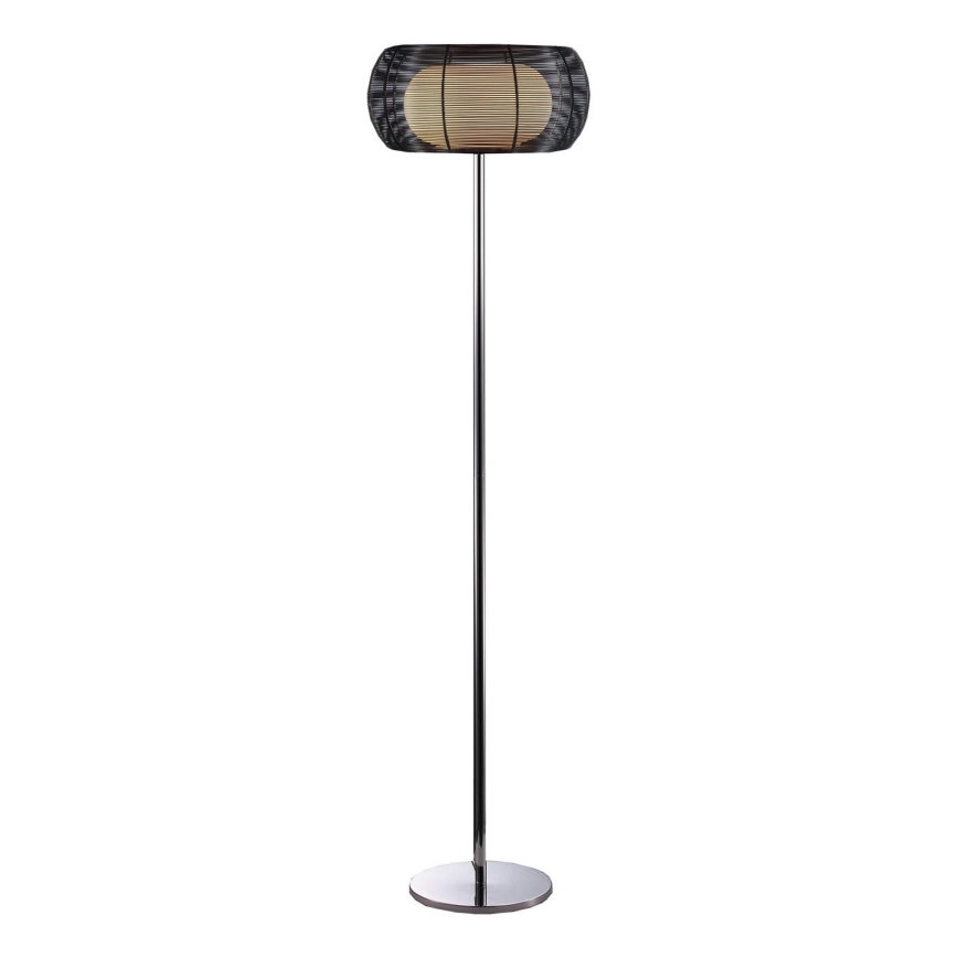 Searchlight - Podna lampa 2xE27/60W/230V crna