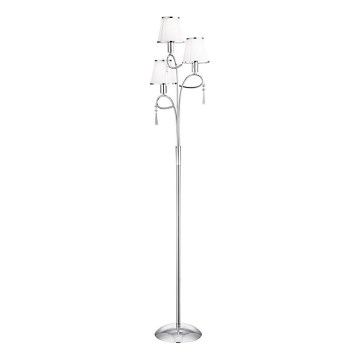 Searchlight - Podna lampa SIMPLICITY 3xE14/60W/230V sjajni krom