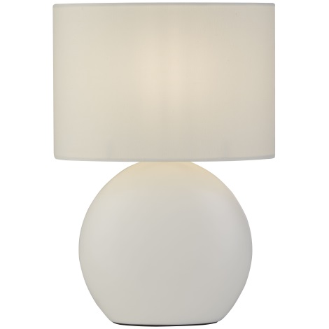 Searchlight - Stolna lampa 1xE14/10W/230V bijela