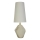 Searchlight - Stolna lampa APEX 1xE27/60W/230V bijela/siva