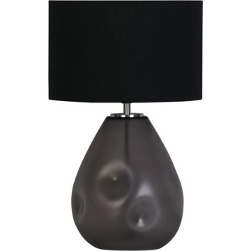 Searchlight - Stolna lampa DEVON 1xE27/60W/230V crna