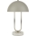 Searchlight - Stolna lampa DOME 1xG9/7W/230V srebrna