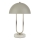 Searchlight - Stolna lampa DOME 1xG9/7W/230V srebrna