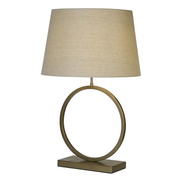 Searchlight - Stolna lampa ELEGANT 1xE27/60W/230V krem boje