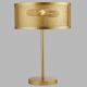 Searchlight - Stolna lampa FISHNET 2xE27/60W/230V zlatna