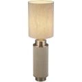 Searchlight - Stolna lampa FLASK 1xE27/60W/230V bež