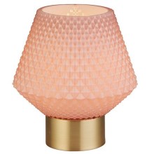 Searchlight - Stolna lampa LAMP 1xE27/7W/230V ružičasta