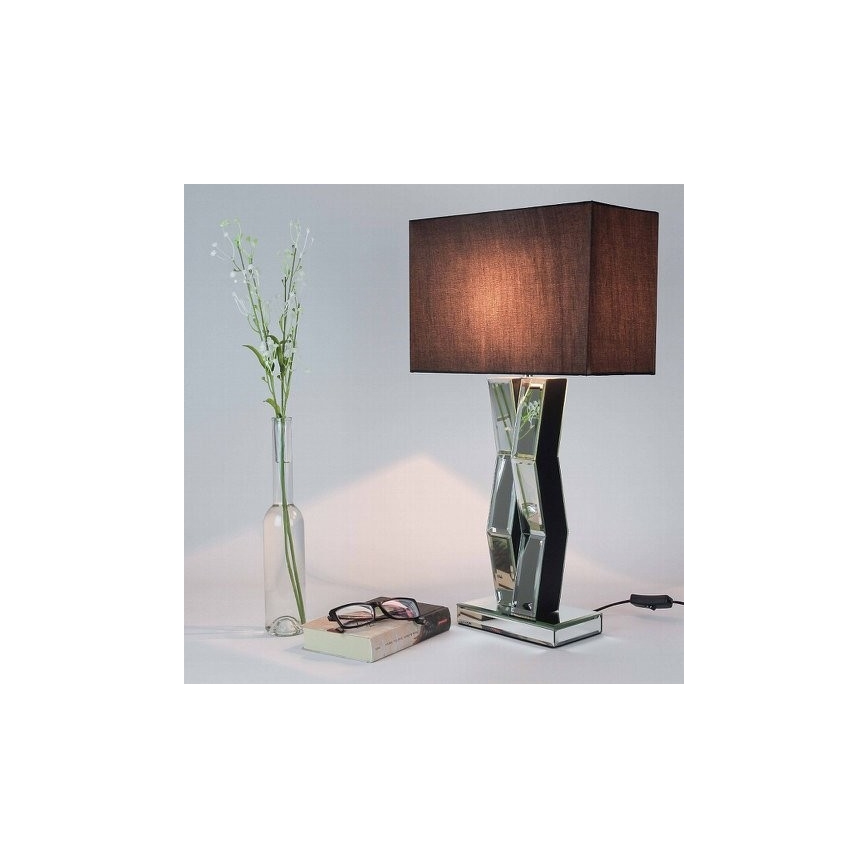 Searchlight - Stolna lampa MIRROR 1xE27/60W/230V