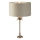 Searchlight - Stolna lampa PALM 1xE27/10W/230V bež/mat krom