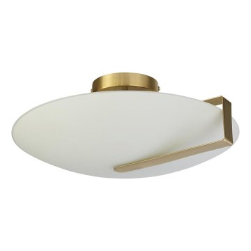 Searchlight - Stropna svjetiljka SUNDIAL 3xE27/40W/230V zlatna