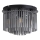 Searchlight - Stropno svjetlo SWIZZLE 5xE14/60W/230V Ø 32 cm dimljeno