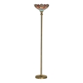 Searchlight - Tiffany podna lampa DRAGONFLY 1xE27/60W/230V