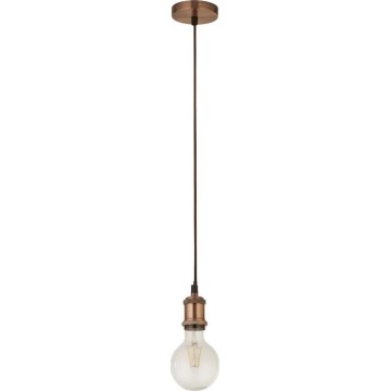 Searchlight - Viseća svjetiljka na sajli SUSPENSION 1xE27/60W/230V bakrena