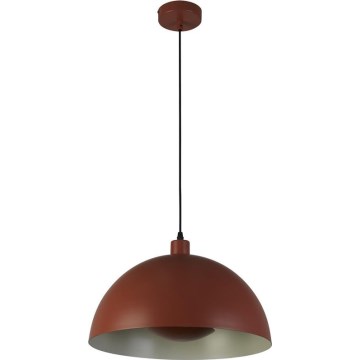 Searchlight - Viseći luster na sajli MARS 1xE27/60W/230V, promjer 25 cm, boje opeke