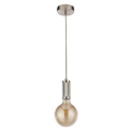 Searchlight - Visilica na sajli SUSPENSION 1xE27/60W/230V srebrna