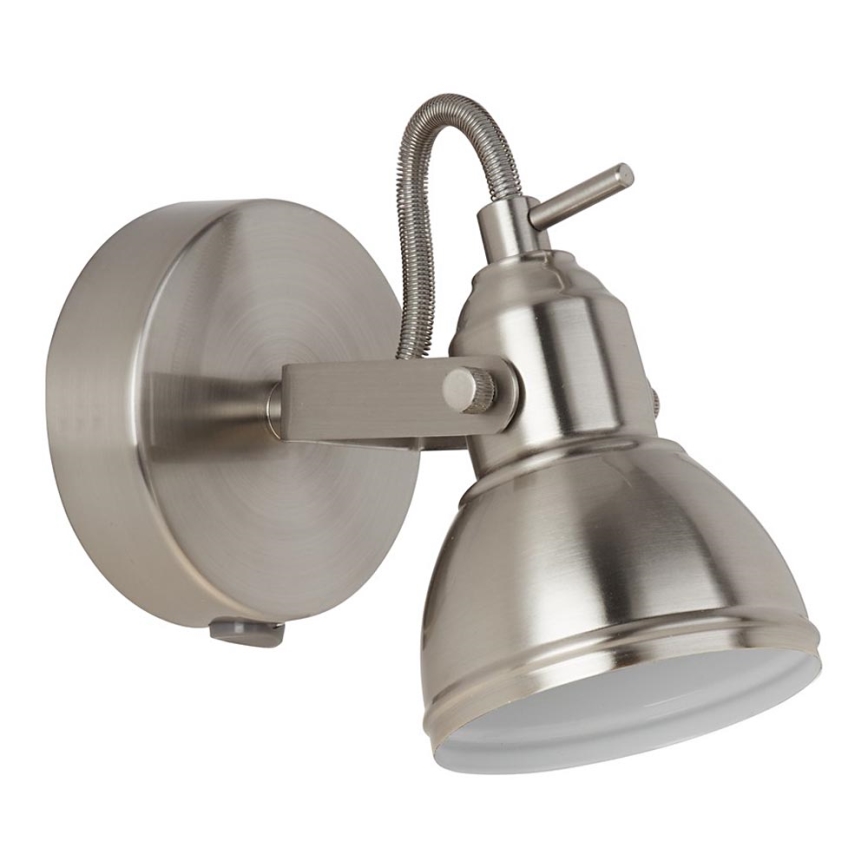 Searchlight - Zidna reflektorska svjetiljka FOCUS 1xGU10/50W/230V mat krom