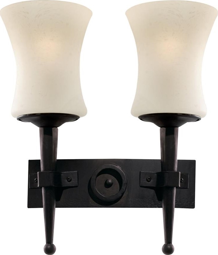 Searchlight - Zidna svjetiljka CARTWHEEL 2xE27/60W/230V