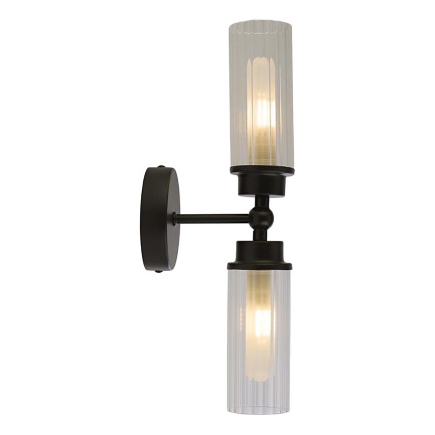 Searchlight - Zidna svjetiljka IMPERIAL 2xG9/33W/230V crna