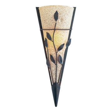Searchlight - Zidna svjetiljka WALL 1xR7s/80W/230V mesing