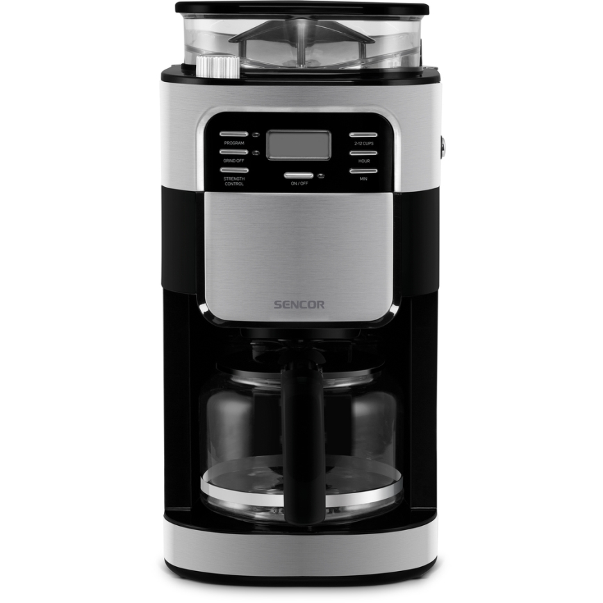 Sencor - Aparat za filter kavu 1,5 l s LCD zaslonom 900W/230V