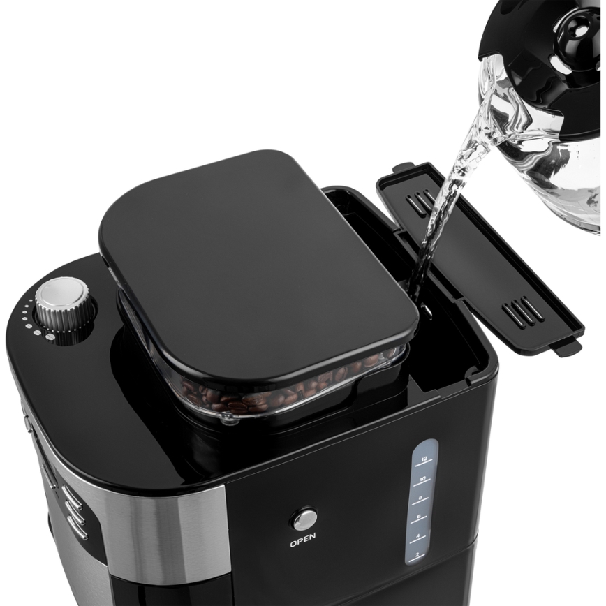 Sencor - Aparat za filter kavu 1,5 l s LCD zaslonom 900W/230V