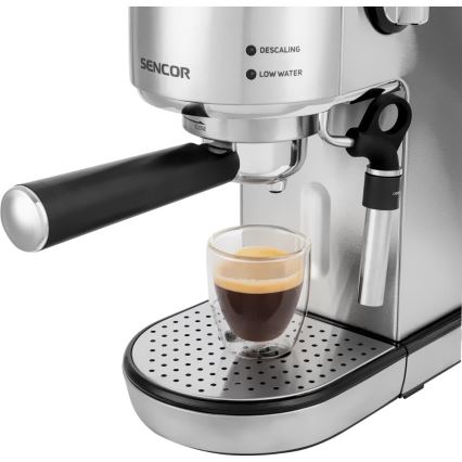 Sencor - Aparat za kavu s polugom espresso 1400W/230V