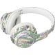 Sencor - Bežične slušalice s mikrofonom 3,7V/400 mAh zelena/bijela