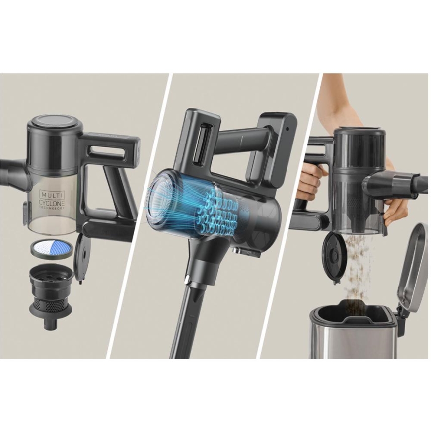 Sencor - Bežični štapni usisavač 2u1 200W/2600 mAh crni