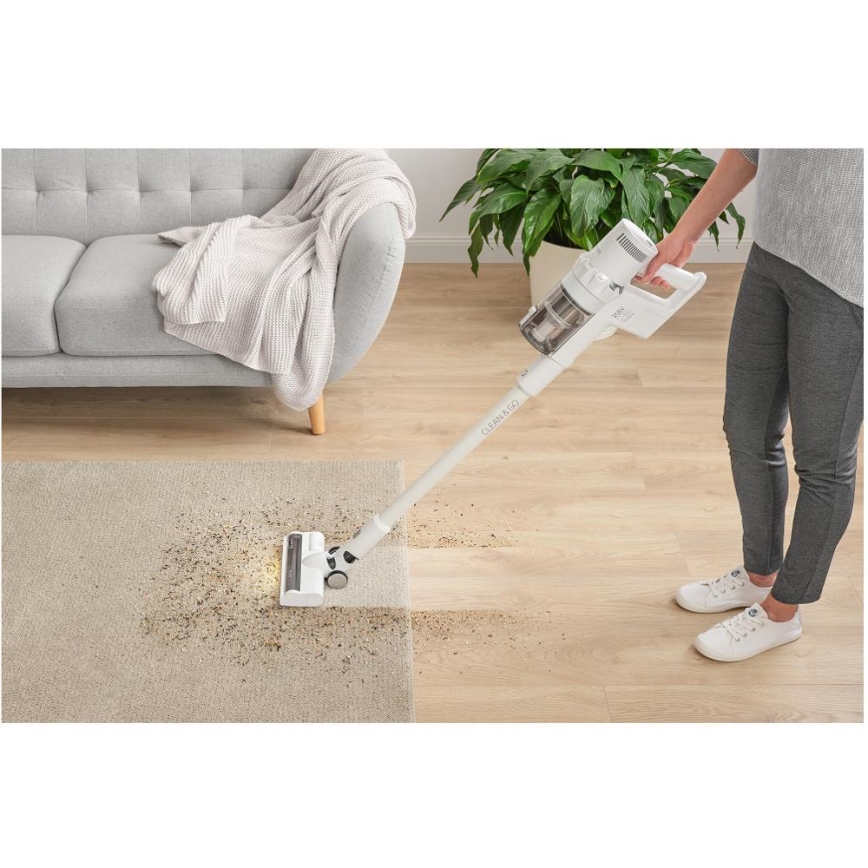 Sencor - Bežični štapni usisivač 2u1 250W/2200 mAh bijela