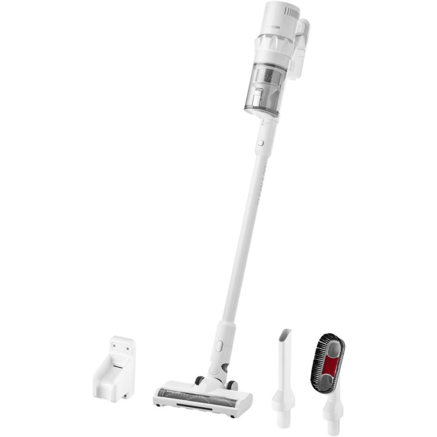 Sencor - Bežični štapni usisivač 2u1 250W/2200 mAh bijela