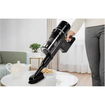 Sencor - Bežični štapni usisivač 2u1 250W/2200 mAh crna