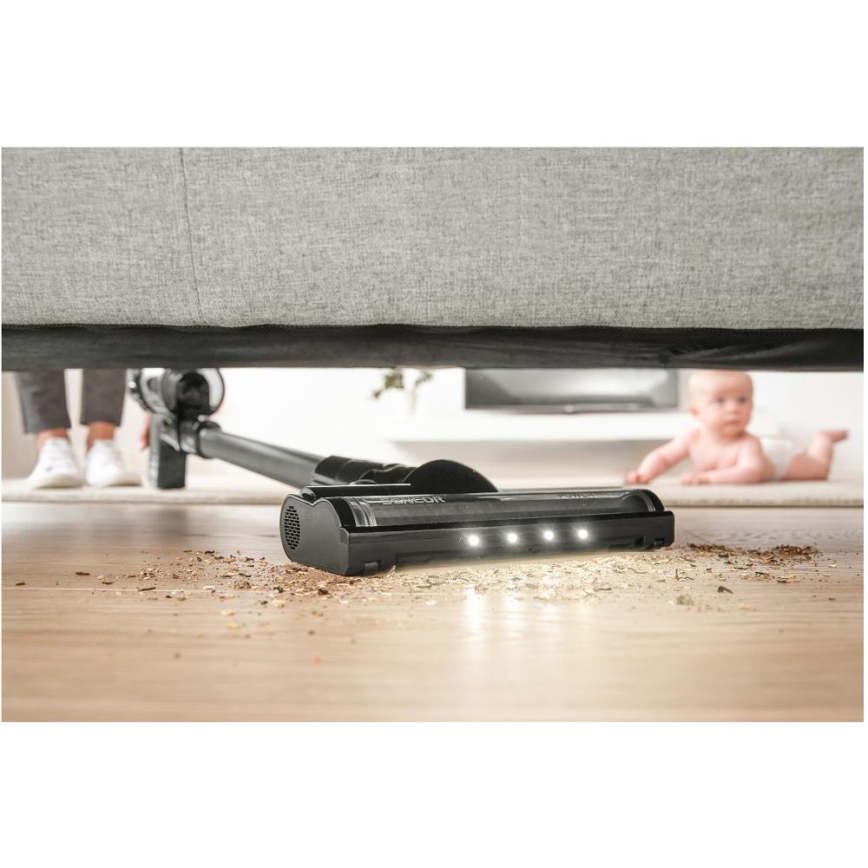 Sencor - Bežični štapni usisivač 2u1 250W/2200 mAh crna