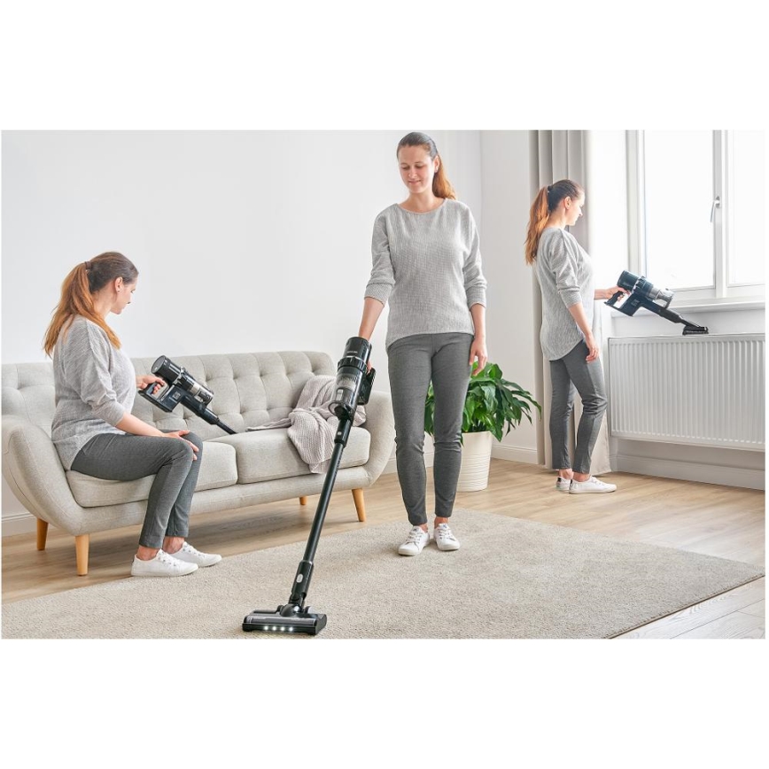 Sencor - Bežični štapni usisivač 2u1 250W/2200 mAh crna