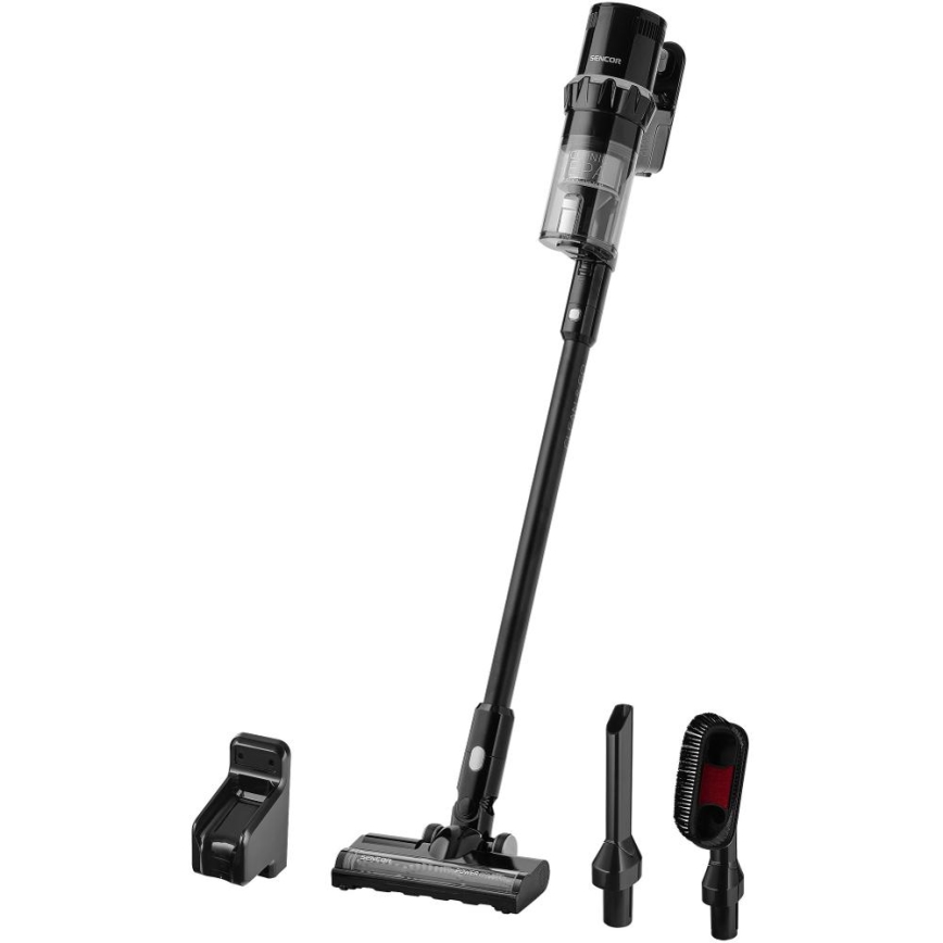 Sencor - Bežični štapni usisivač 2u1 250W/2200 mAh crna