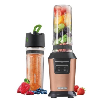 Sencor - Blender za smoothie s priborom 800W/230V bakreni