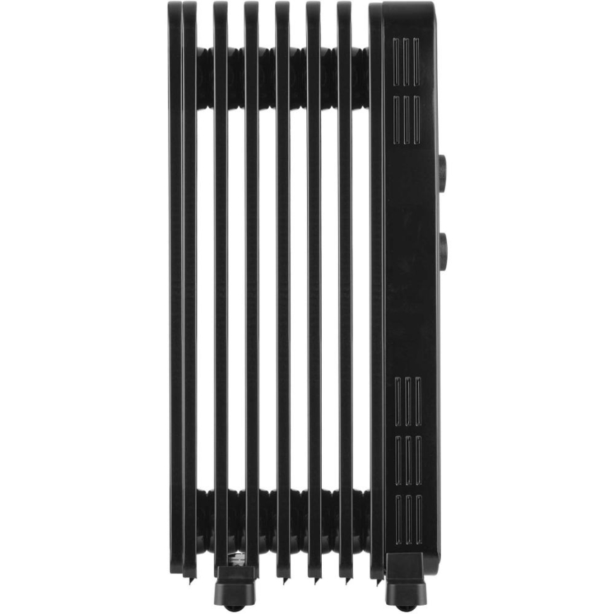 Sencor - crni uljni radijator s 7 rebara, 600/900/1500 W, 230 V