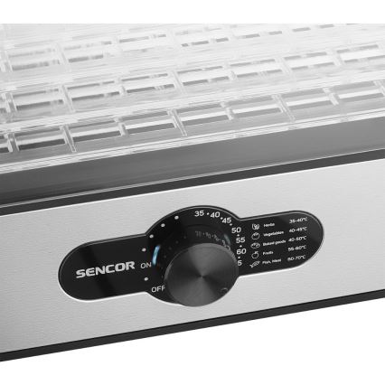 Sencor - Dehidrator hrane s regulacijom temperature 700 W/230 V