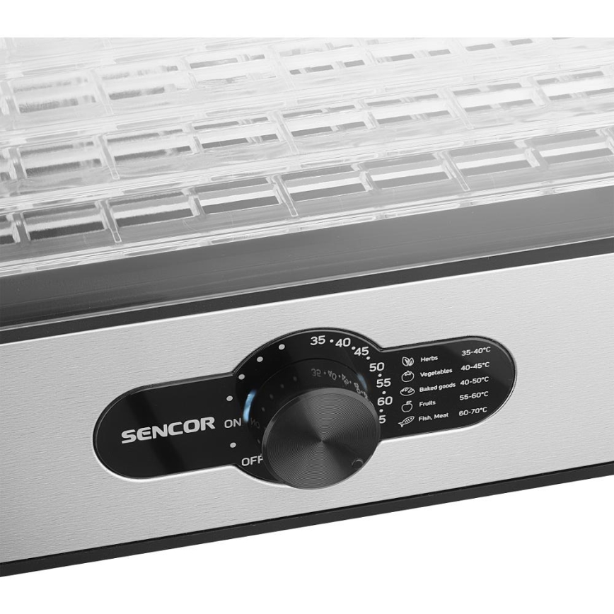 Sencor - Dehidrator hrane s regulacijom temperature 700 W/230 V