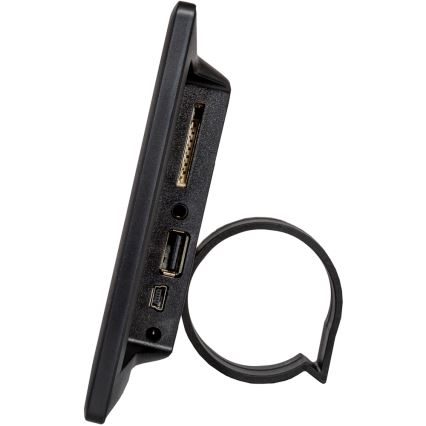 Sencor - Digitalni foto okvir 7 s zvučnikom, 230V, crni + daljinski upravljač