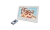 Sencor - Digitalni okvir za fotografije sa zvučnikom 230V bijela + daljinski upravljač