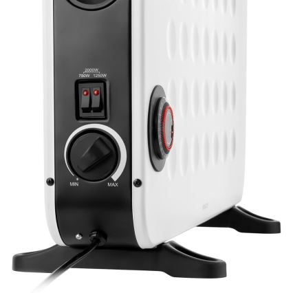 Sencor - Električni konvektor/grijač 750/1250/2000 W s termostatom