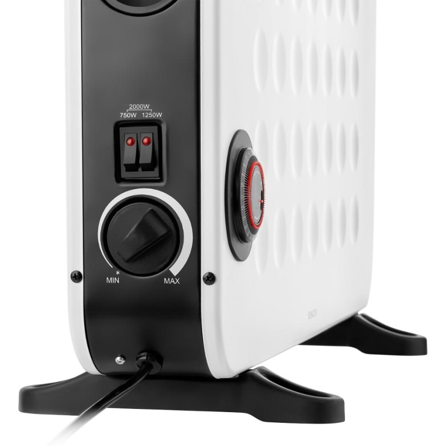 Sencor - Električni konvektor/grijač 750/1250/2000 W s termostatom