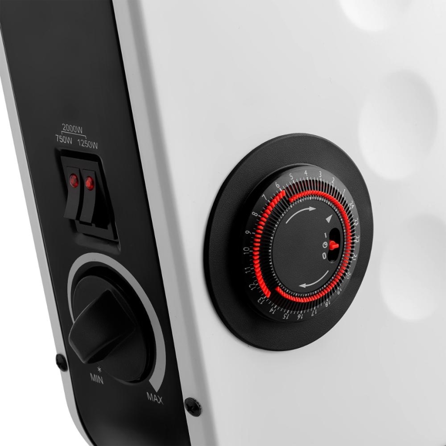 Sencor - Električni konvektor/grijač 750/1250/2000 W s termostatom