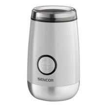 Sencor - Električni mlinac za kavu 60 g 150W/230V bijela/krom