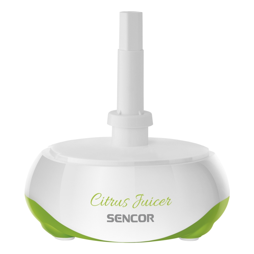 Sencor - Električno cjedilo za agrume 0,7 l 40W/230V bijela/zelena