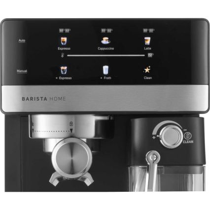 Sencor - Espresso aparat s portafilom 1350W/230V crna/matni krom